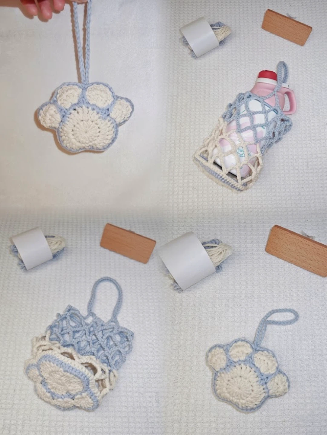 Handmade Crochet Cup Holder / Accessory (Customizable)