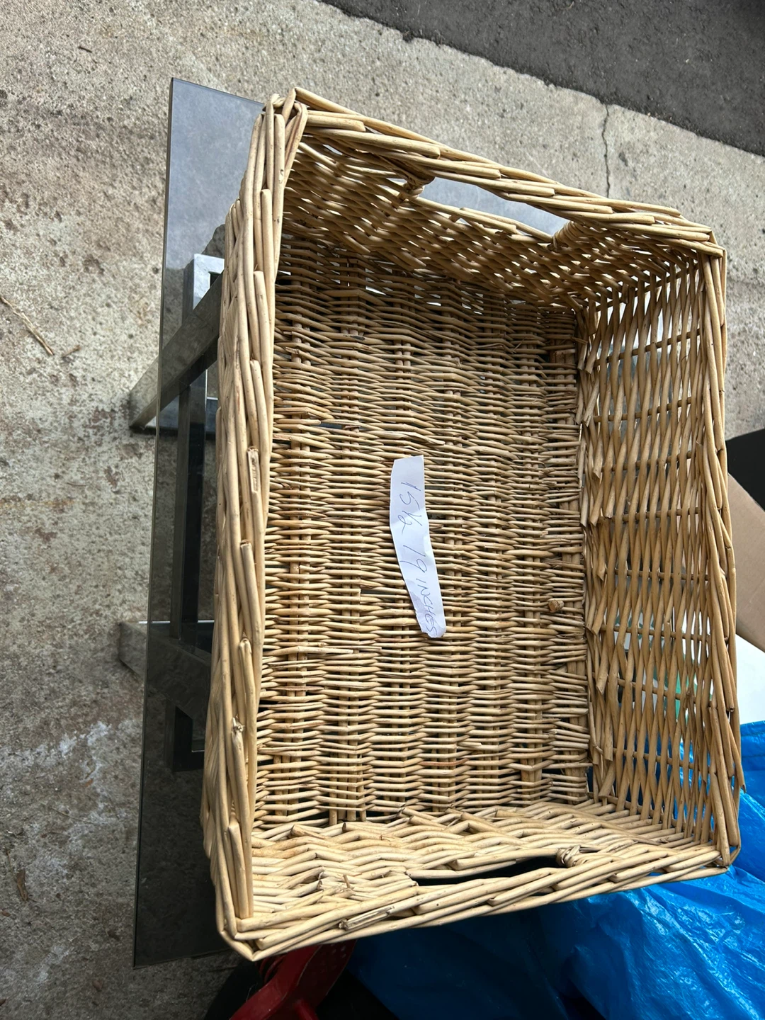 Wicker Storage Basket