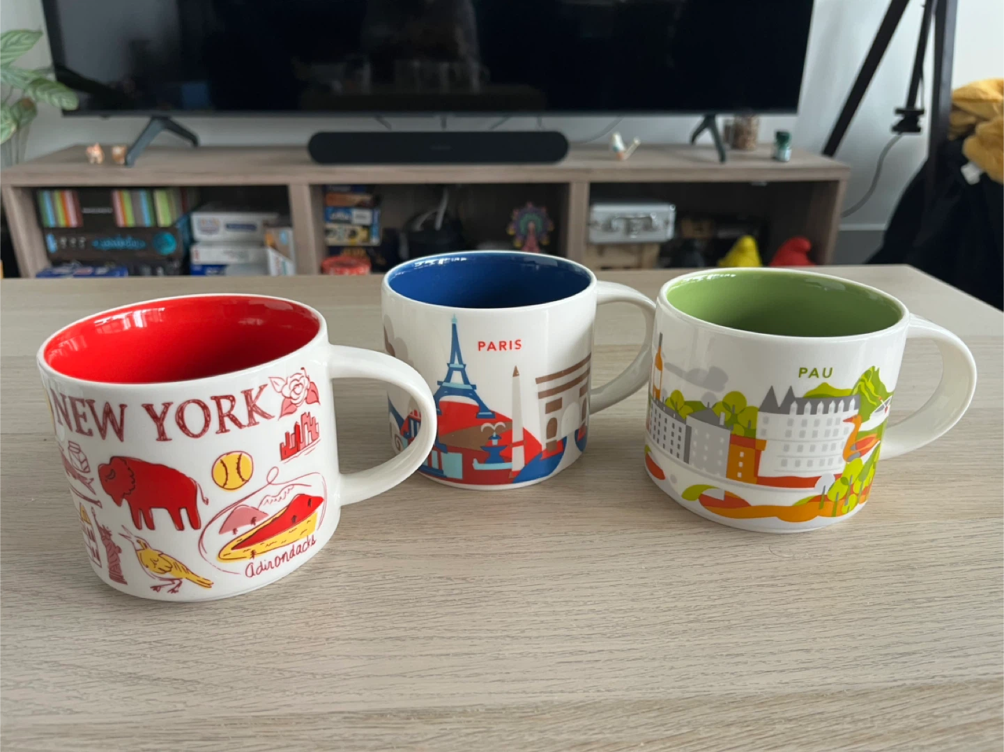 Starbucks Cityscape Mugs (Set of 3)