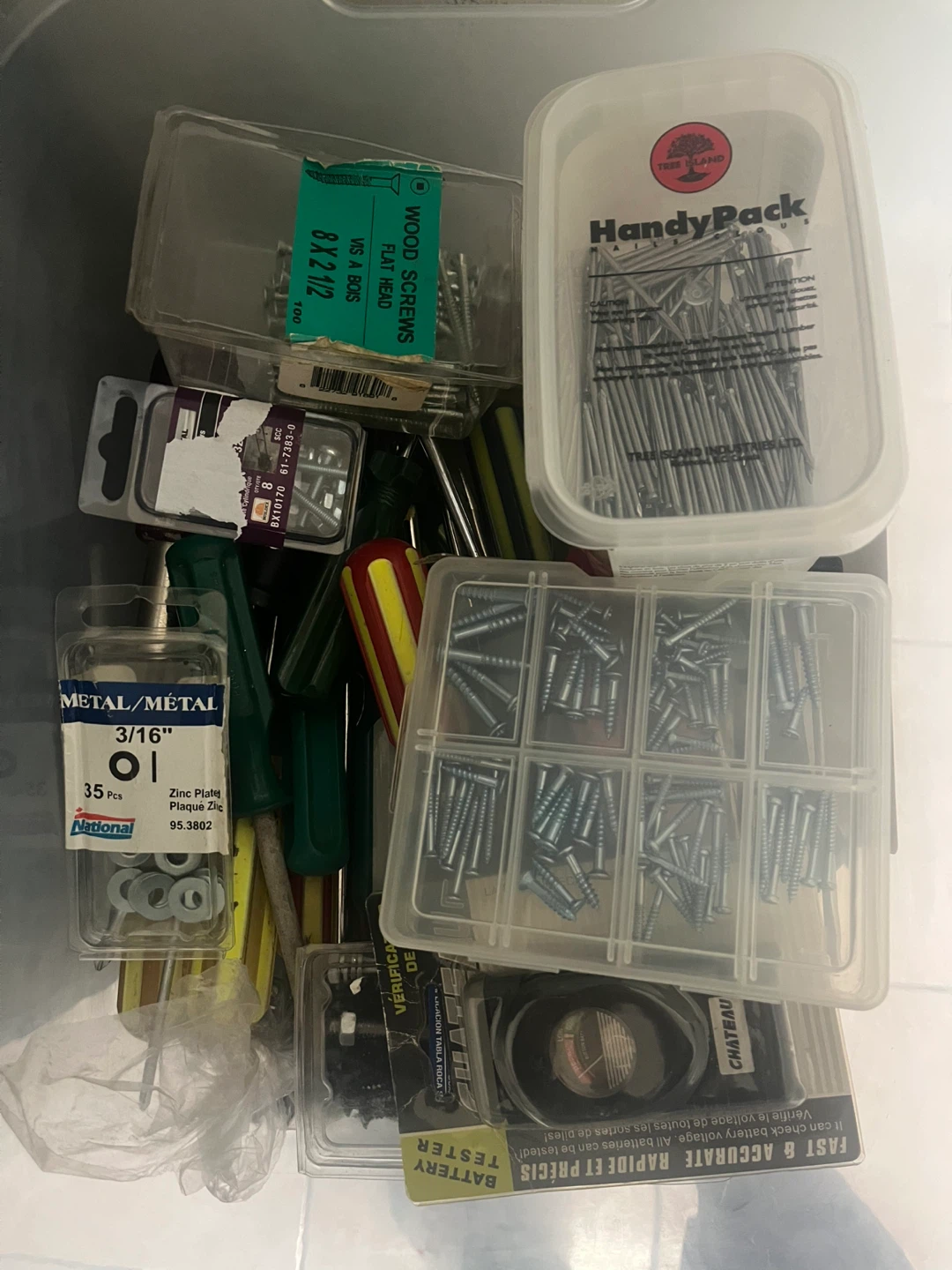 Assorted Screwdriver Set with Hardware