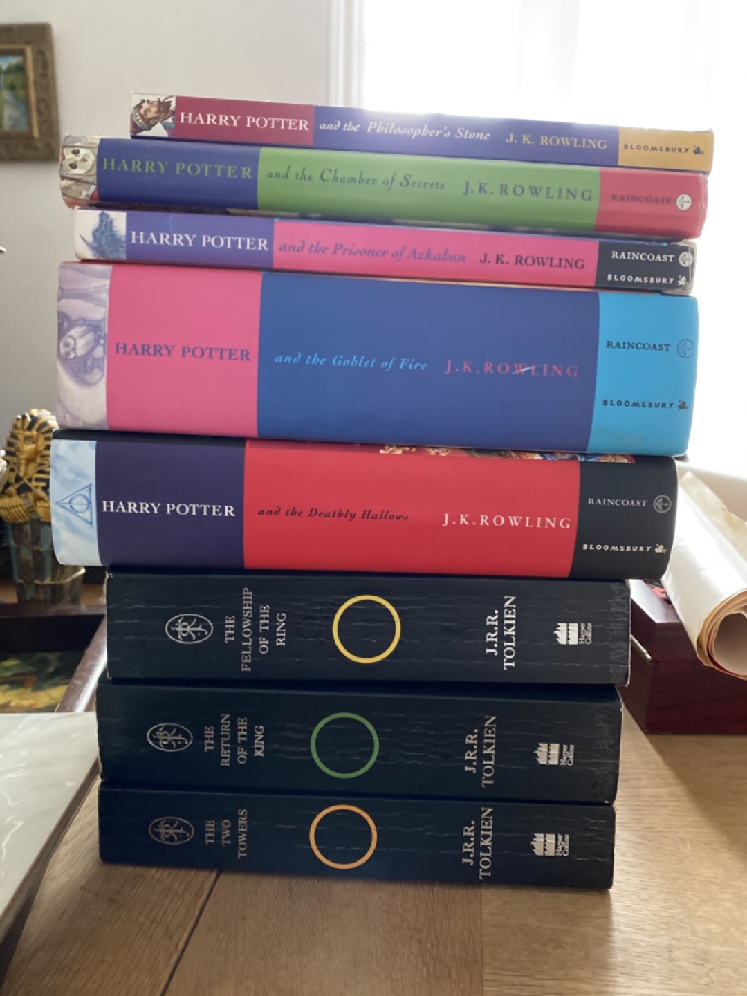 Harry Potter and LOTR series
