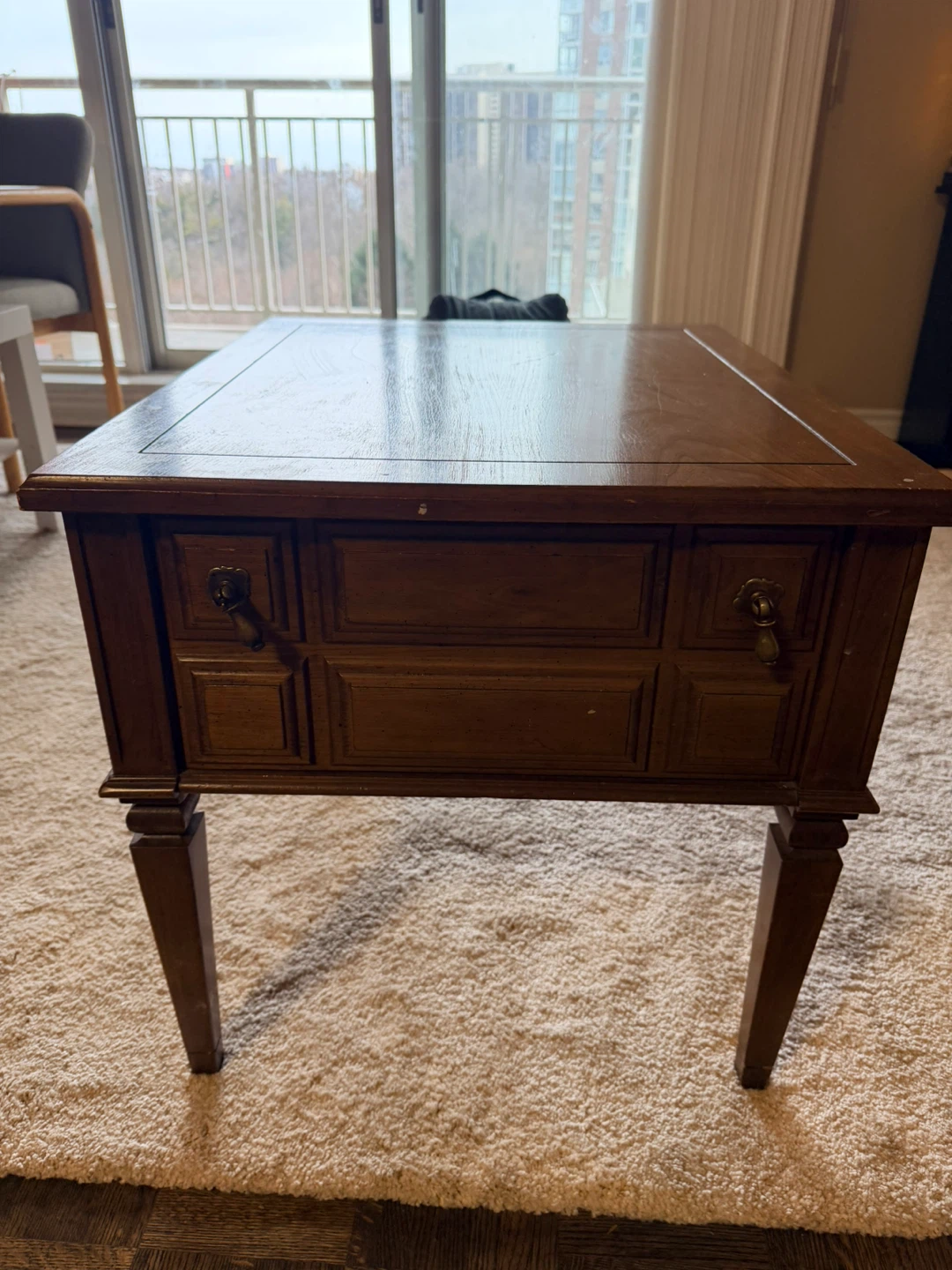 Wooden Table - 54x64 cm
