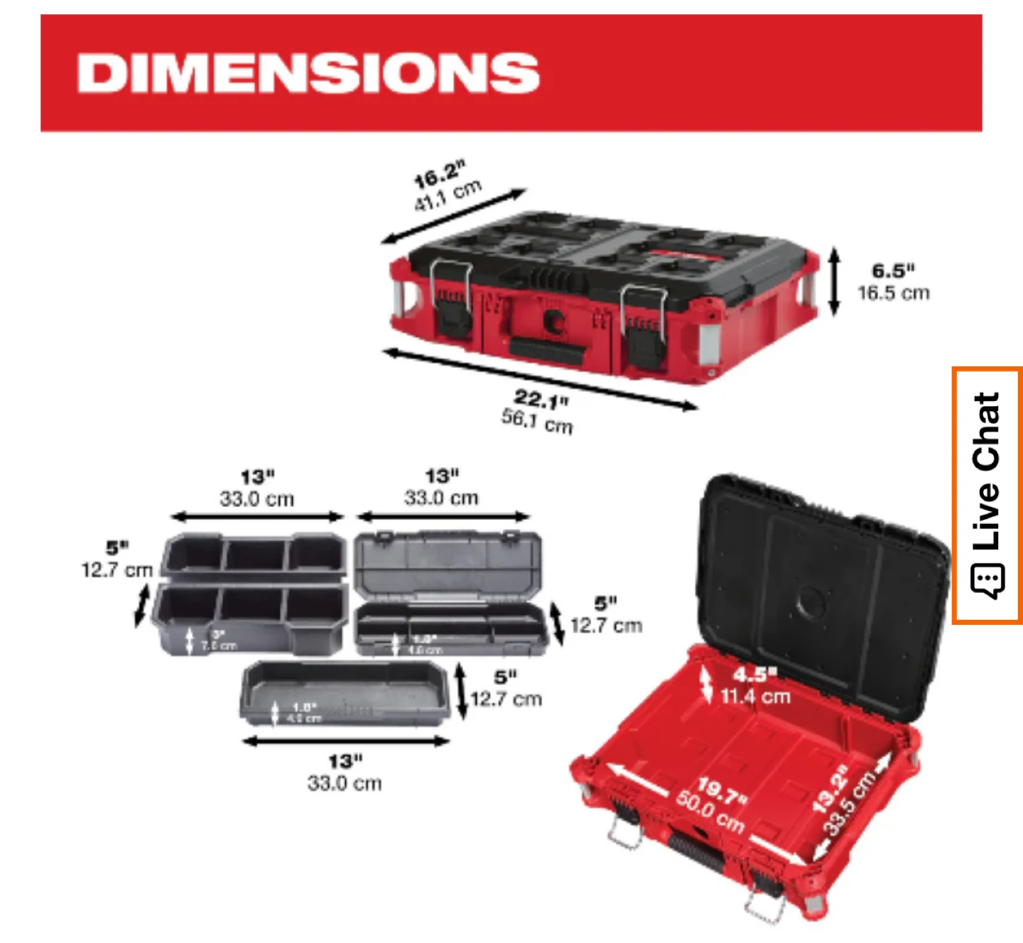 Milwaukee PACKOUT Tool Box - photo 4