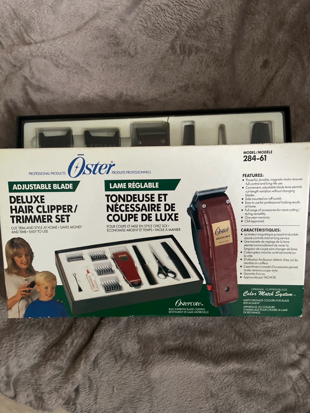 Oster Deluxe Adjustable Hair Clipper & Trimmer Set