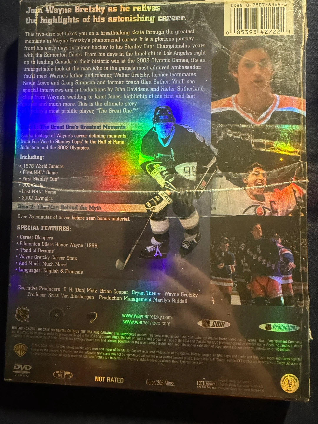 NHL Ultimate Gretzky DVD - photo 3
