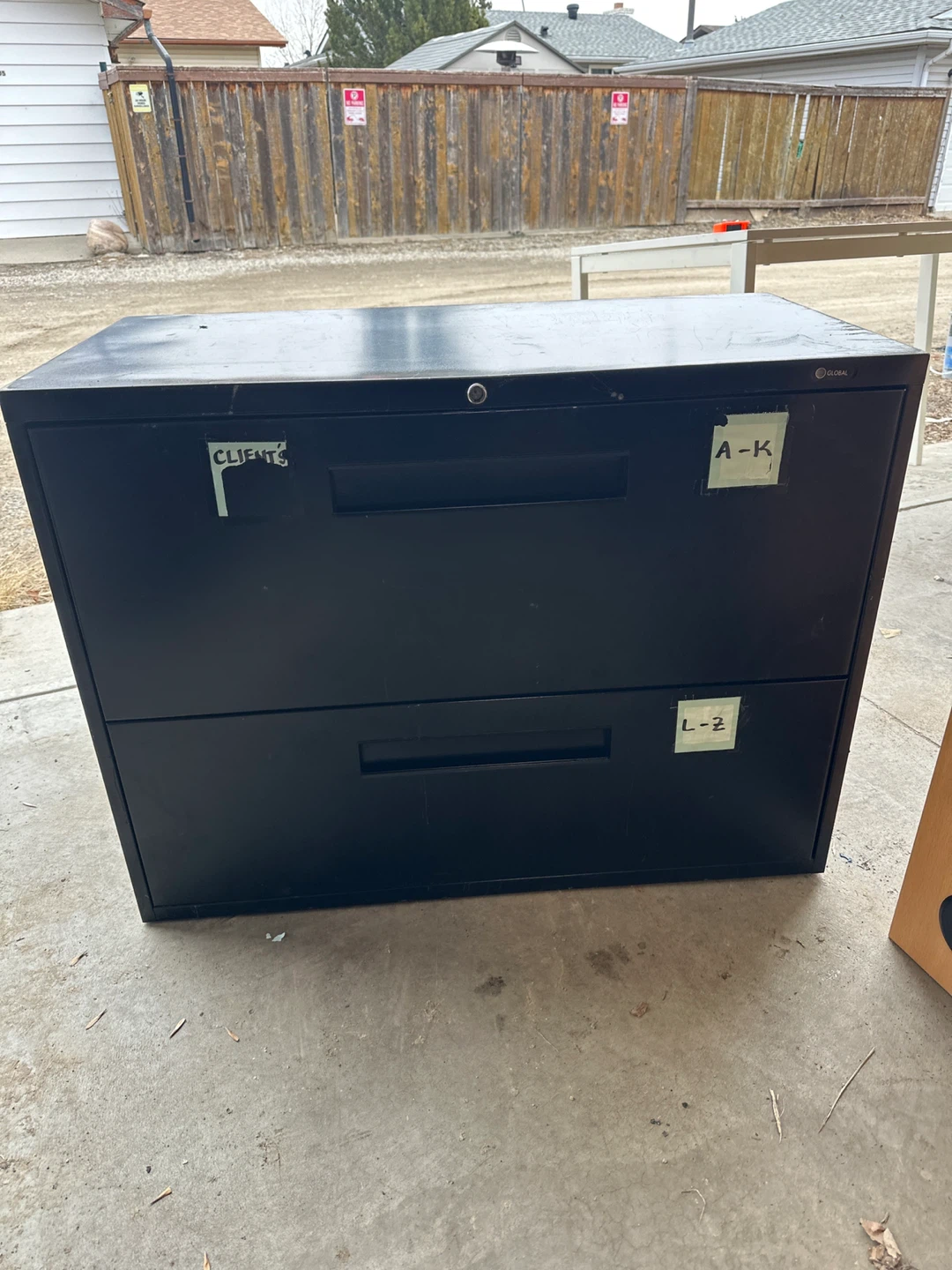 Global 2-Drawer Filing Cabinet