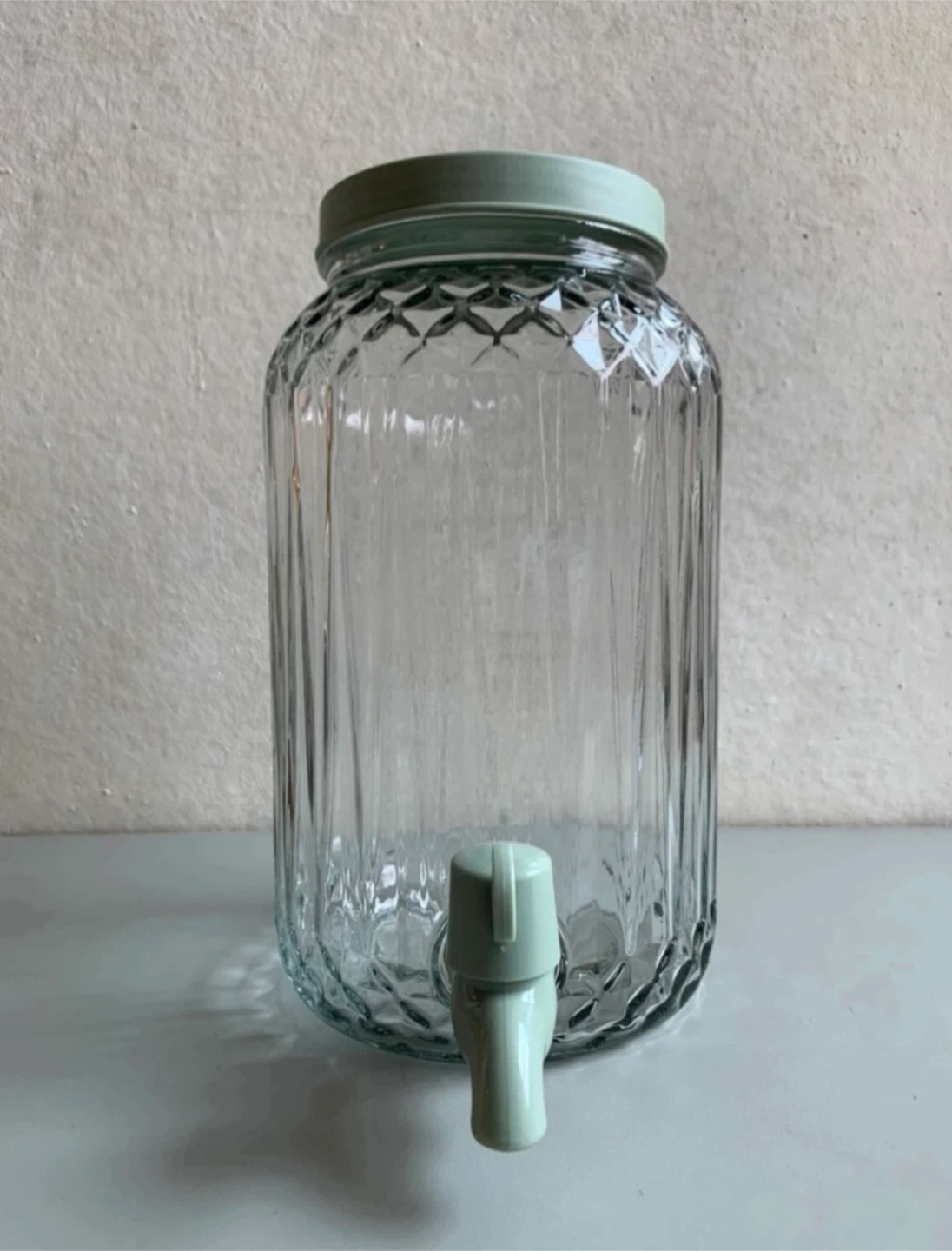 Drink Dispenser Glass 3L