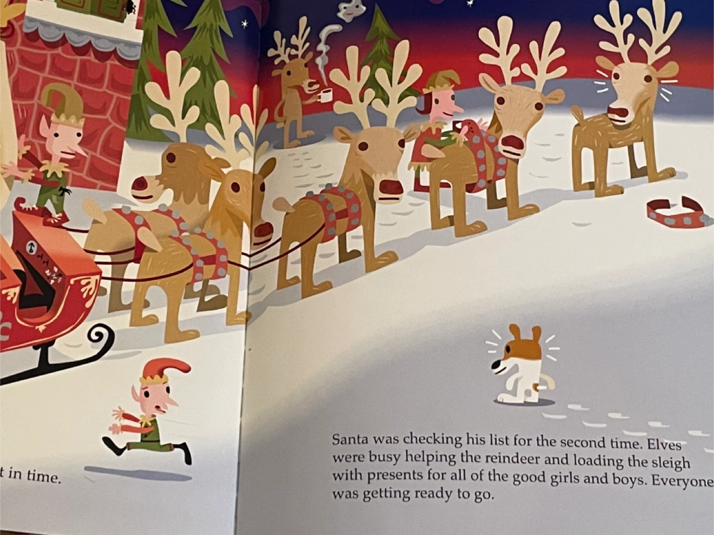 Olive, the Other Reindeer Deluxe Edition Children's Book - photo 3