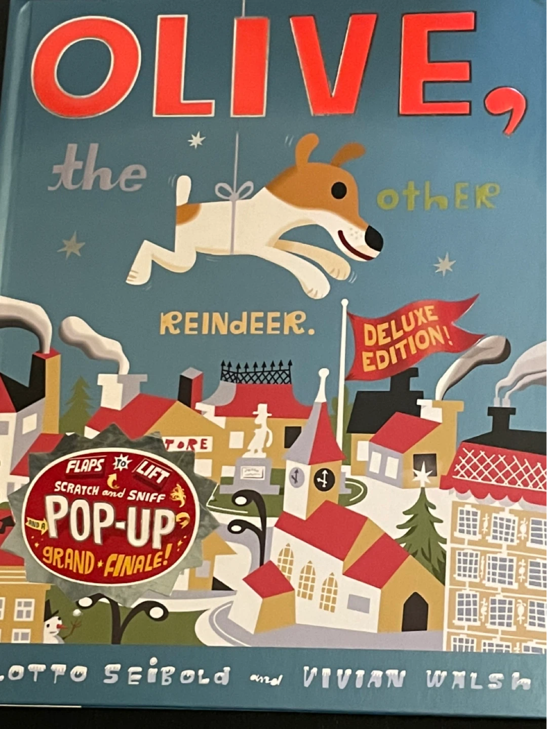 Olive, the Other Reindeer Deluxe Edition Children's Book