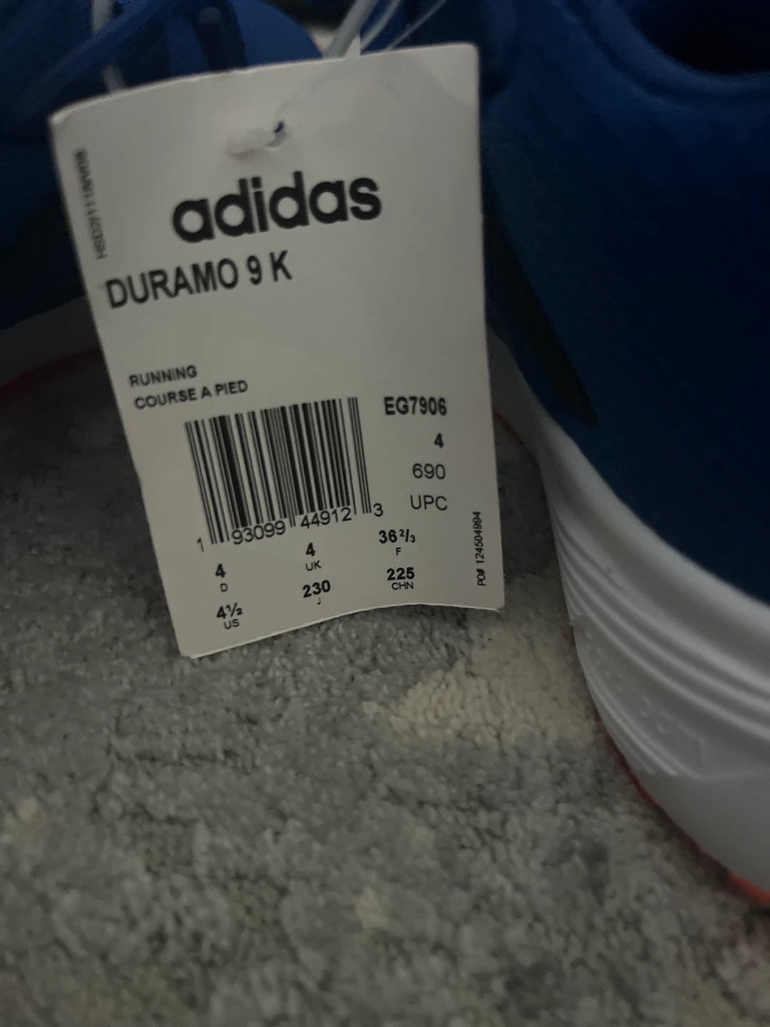 Adidas Duramo 9K Running Shoes - photo 5