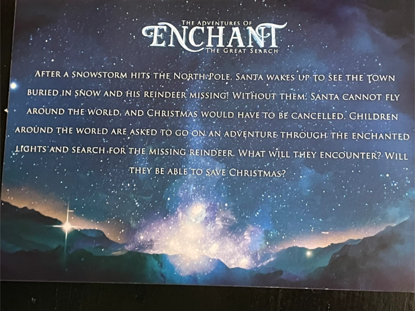 The Adventures of Enchant: The Great Search Book - photo 2