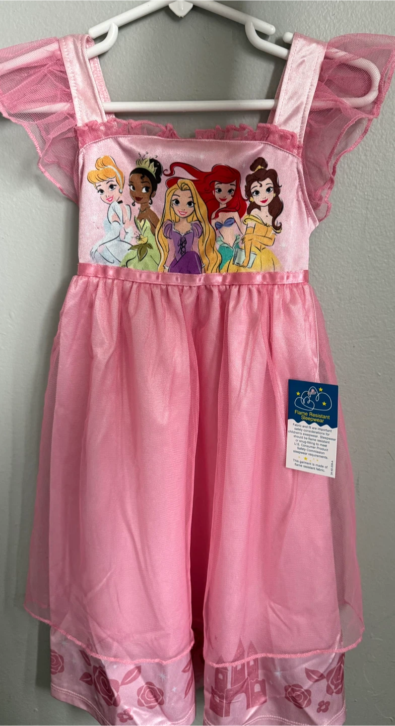 Disney Princess Girls Sleepwear
