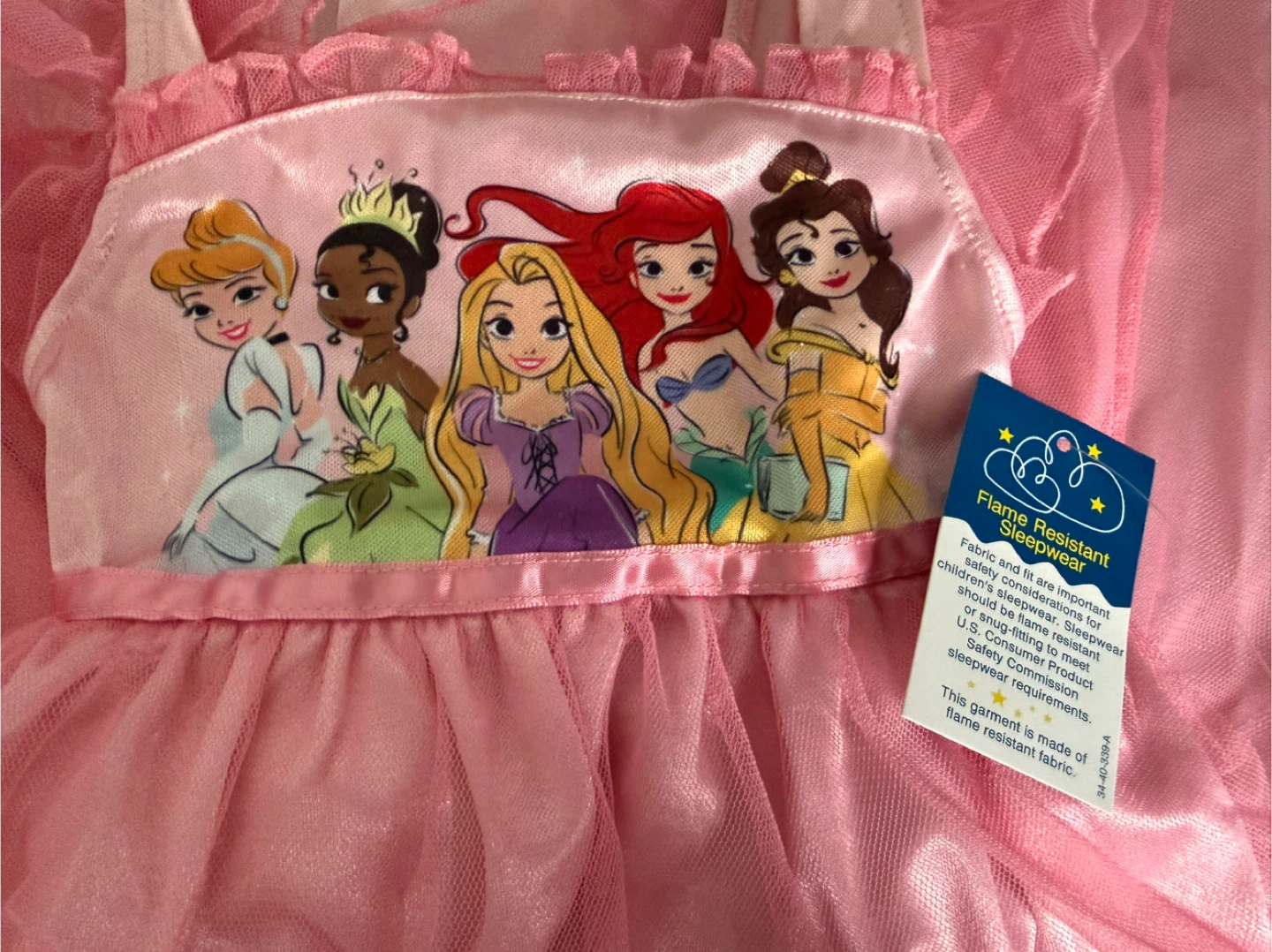 Disney Princess Girls Sleepwear - photo 2