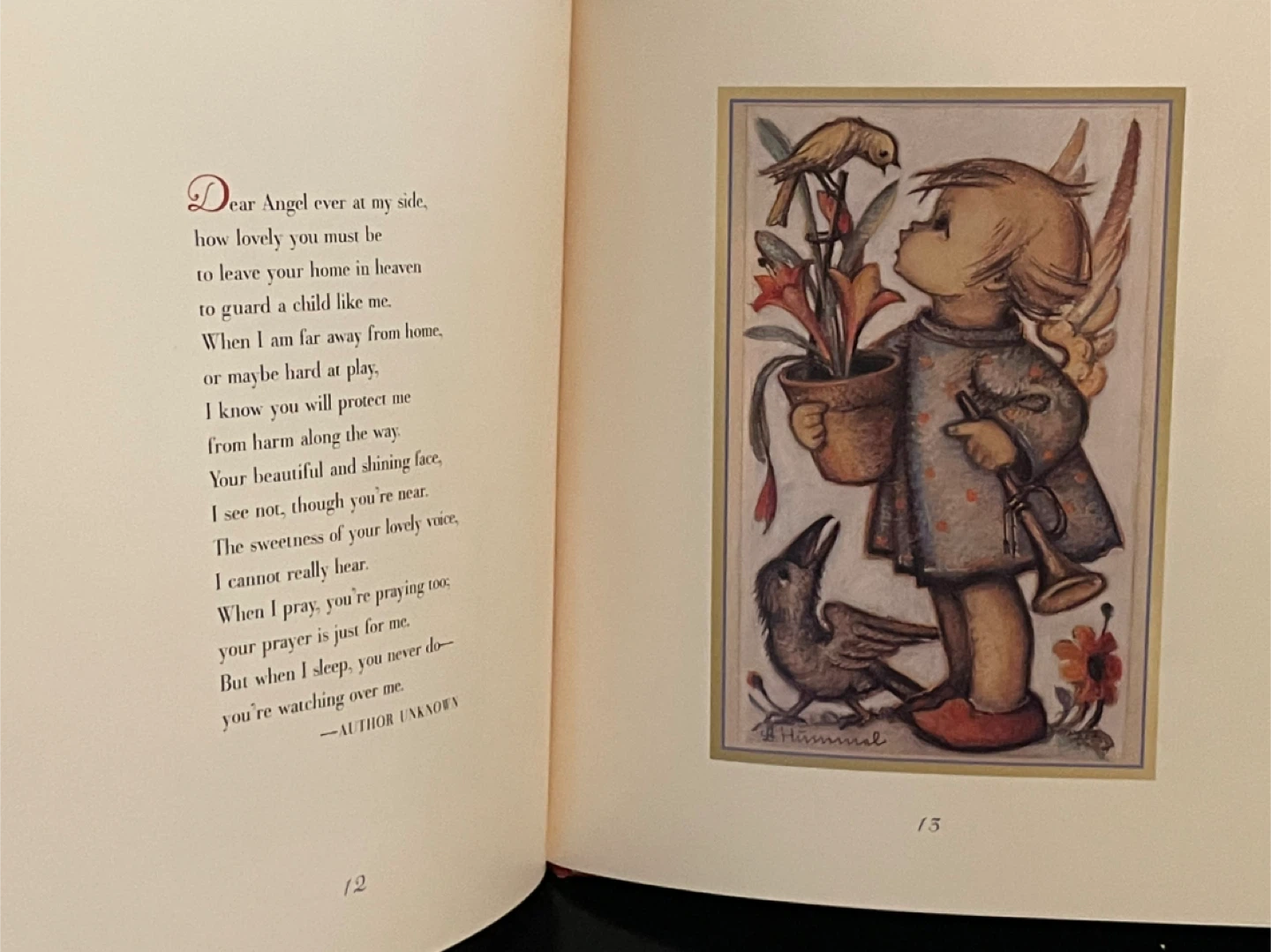 M.J. Hummel Christmas Angels Book - photo 3