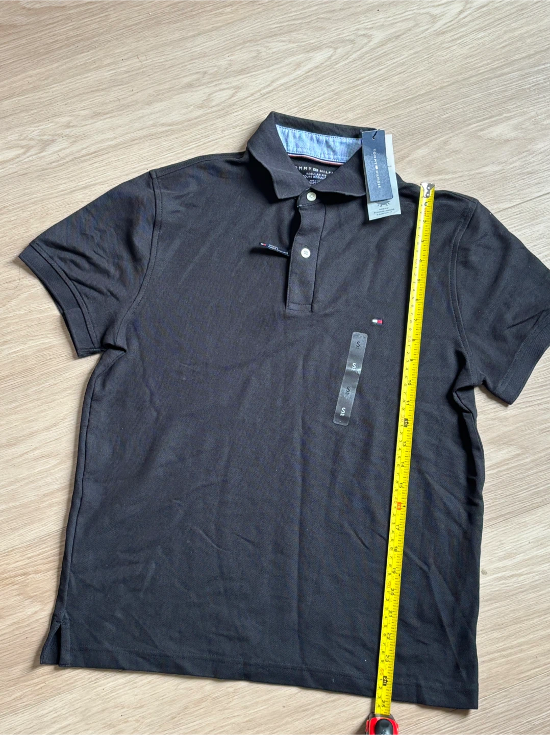 Tommy Hilfiger Black Polo Shirt - Size S - photo 2