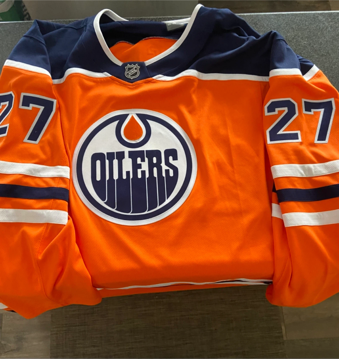 Fanatics NHL Edmonton Oilers Lucic #27 Jersey 5XL