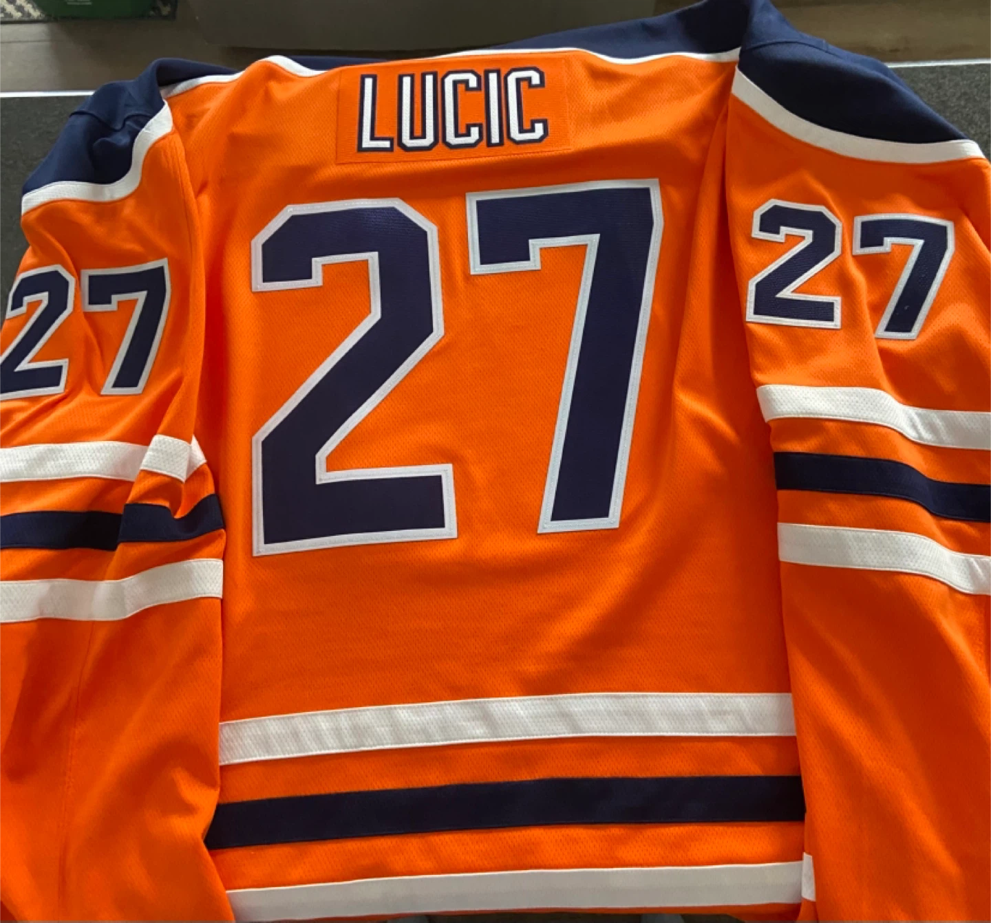 Fanatics NHL Edmonton Oilers Lucic #27 Jersey 5XL - photo 2