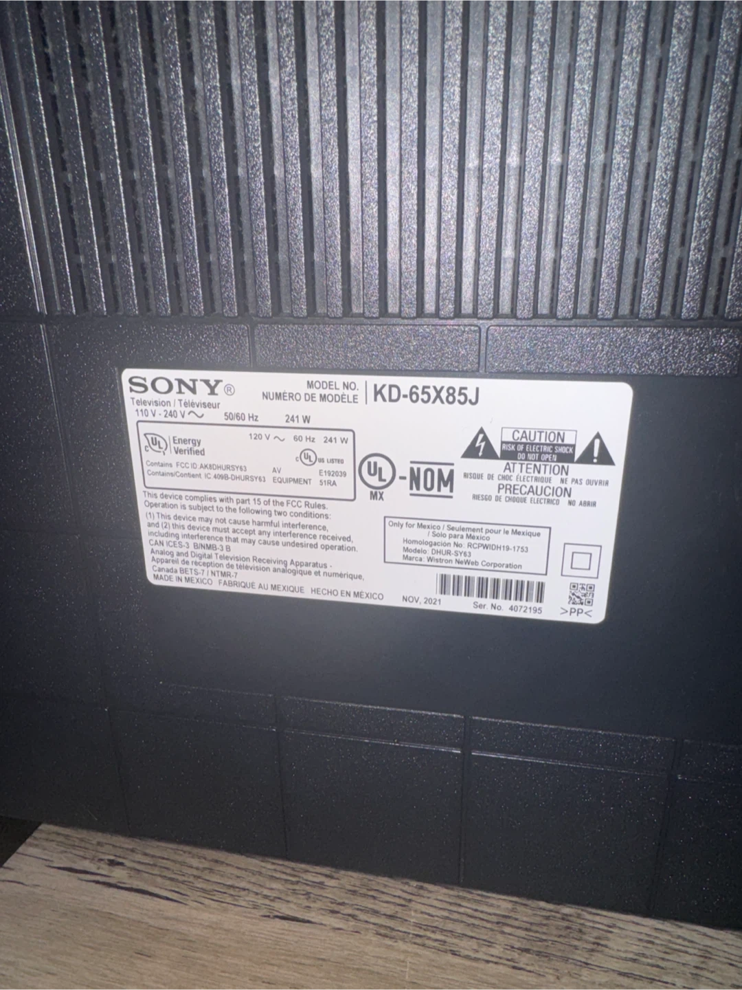 Sony KD-65X85J 65-inch 4K UHD Smart TV - photo 2