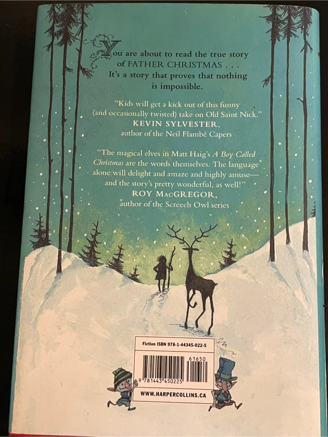 A Boy Called Christmas by Matt Haig Hardcover Book - photo 2