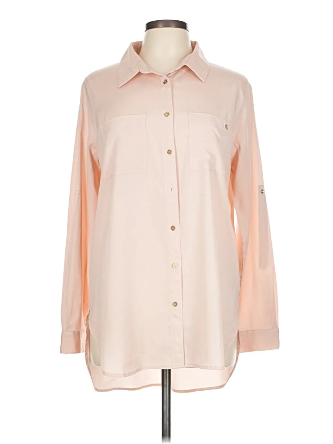 Calvin Klein Pink Button-Up Shirt