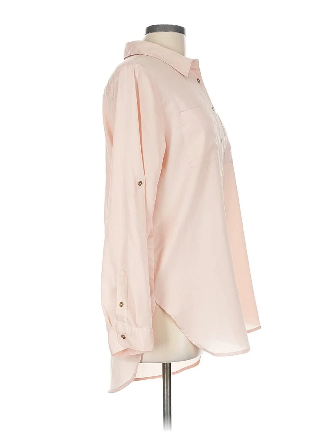 Calvin Klein Pink Button-Up Shirt - photo 3