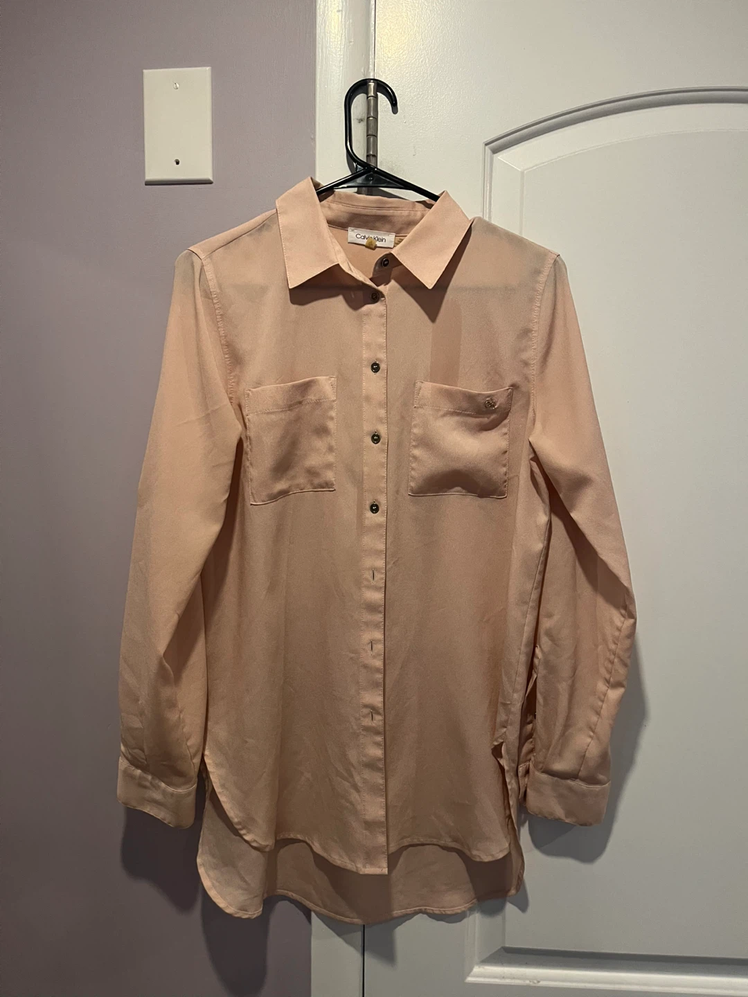 Calvin Klein Pink Button-Up Shirt - photo 5