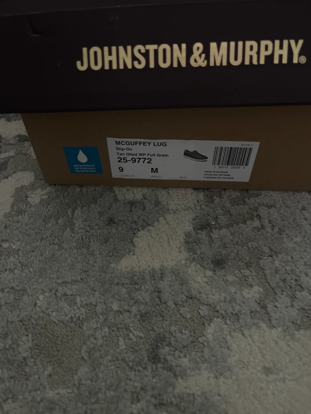 Johnston & Murphy McGuffey Lug Slip-On Shoes - Brown Size 9 - photo 4