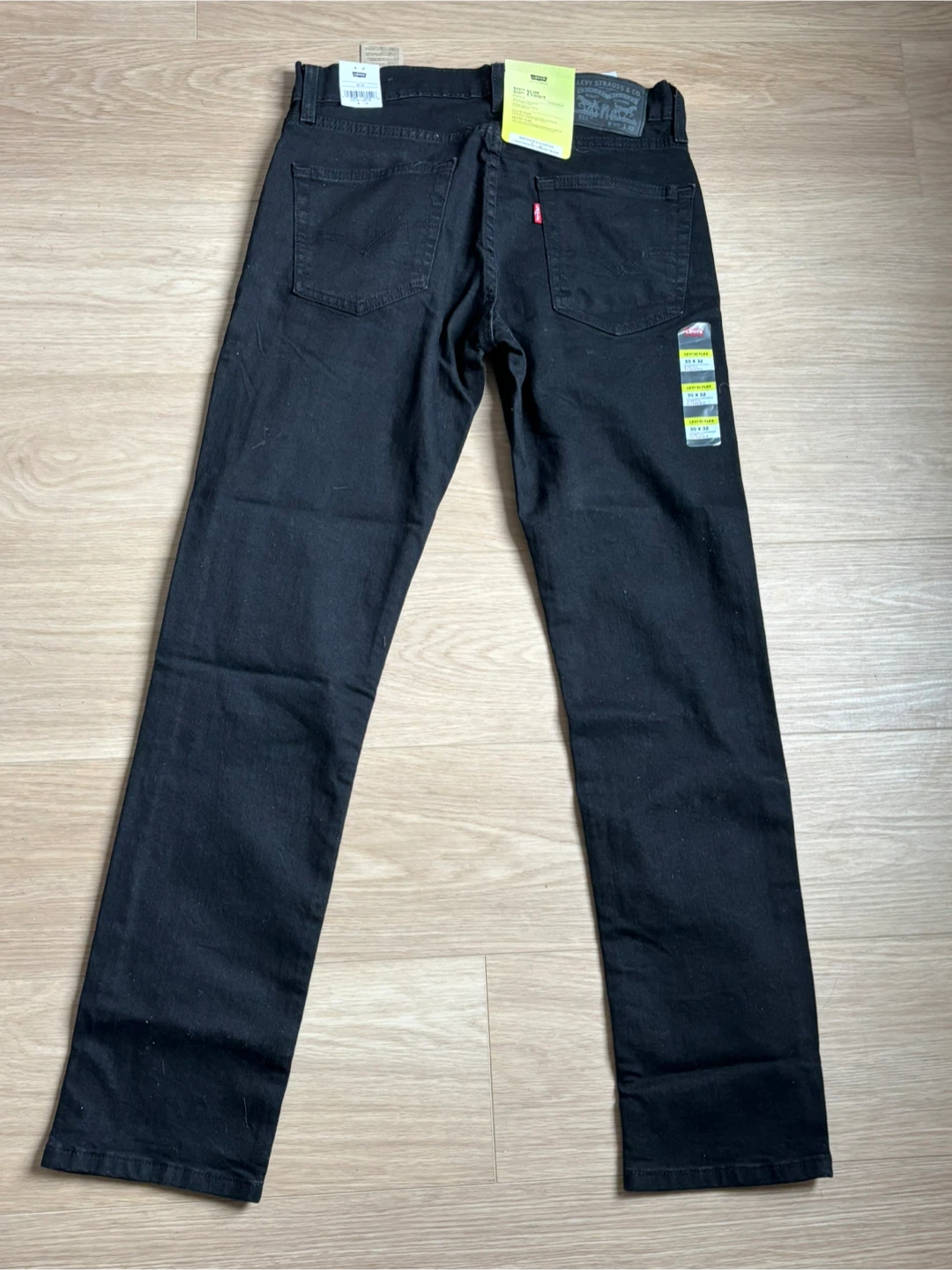 Levi's 511 Slim Fit Black Jeans 30 x 32