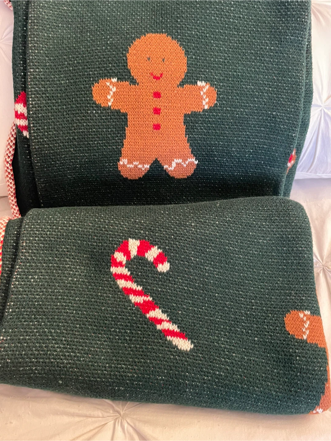 Merry Christmas Holiday Throw Blanket