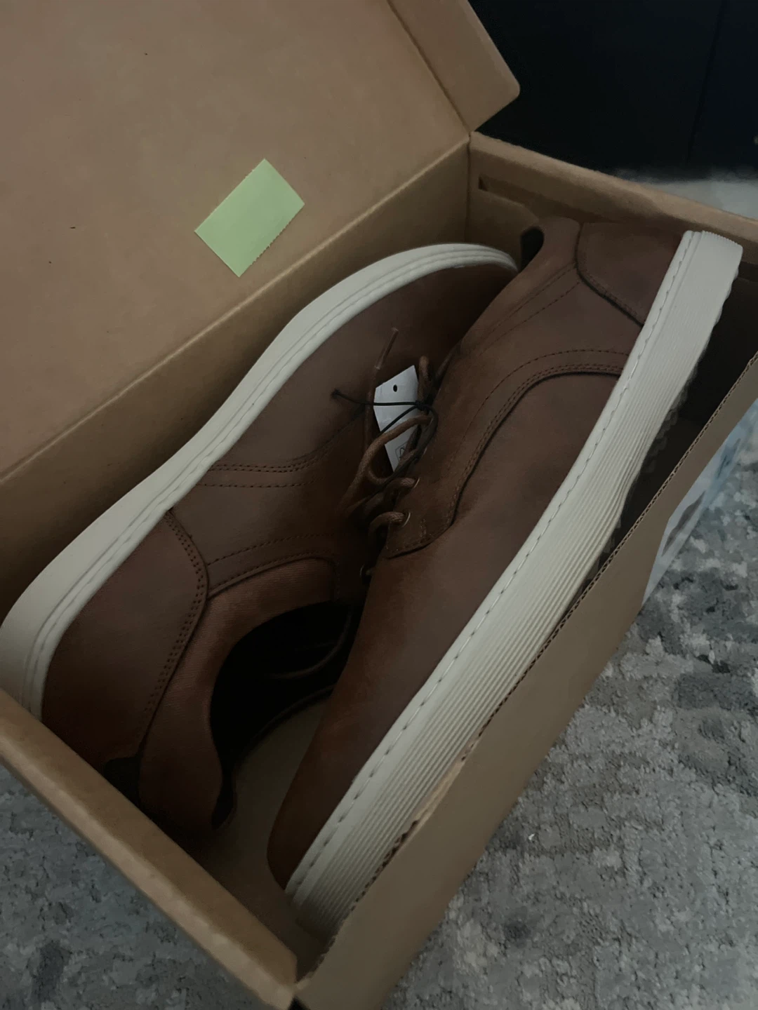 Steve Madden Men's Brown Leather Shoes - Size 13 - photo 4