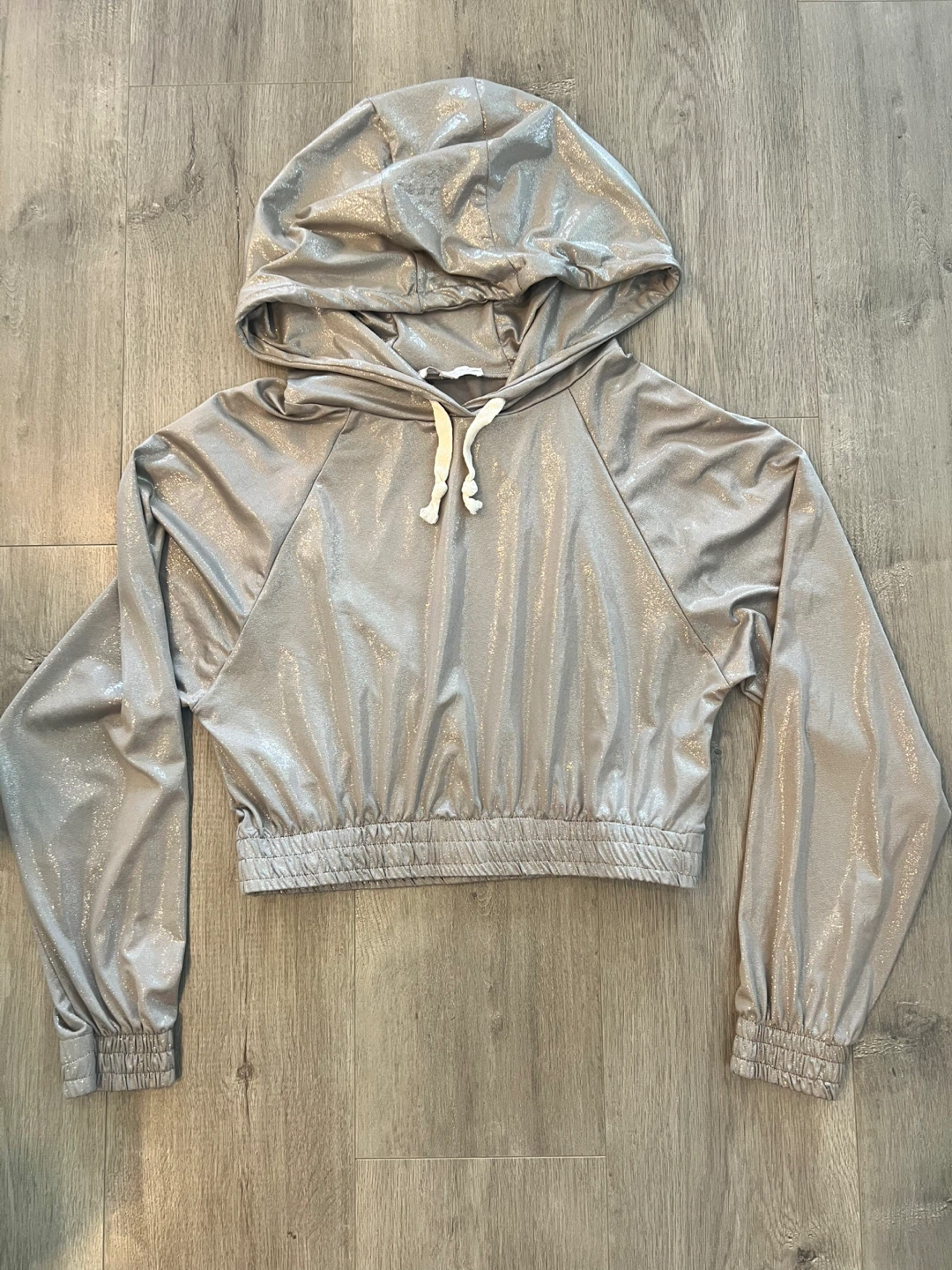 Don't Ask Why cropped Designer Hoodie - photo 2