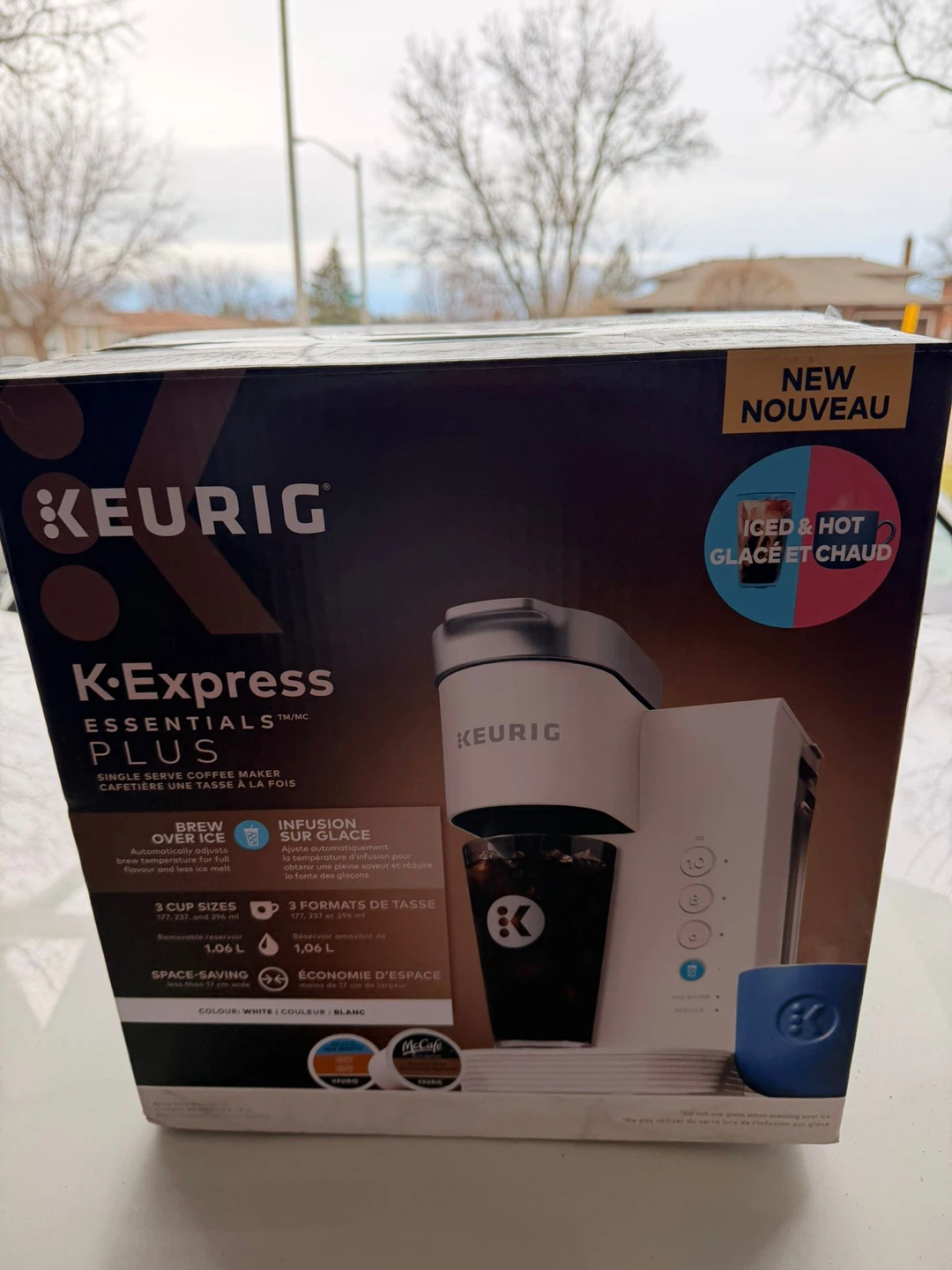 Keurig K-Express Essentials Single Serve Coffee Maker - White