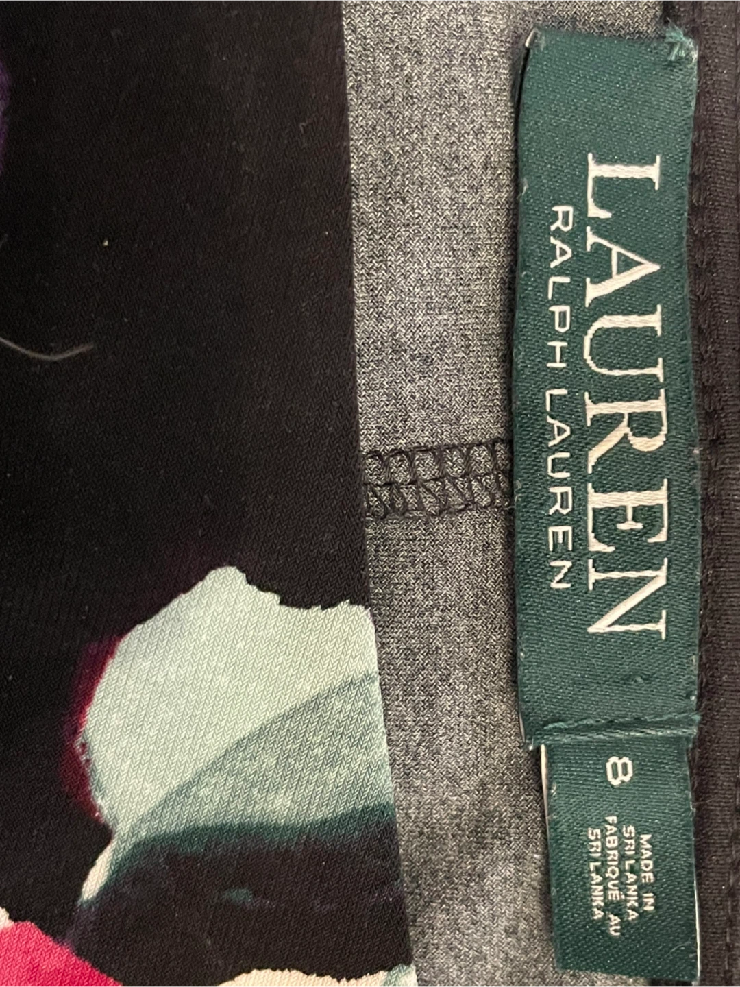 Lauren Ralph Lauren Floral Sheath Dress Size 8 - photo 3