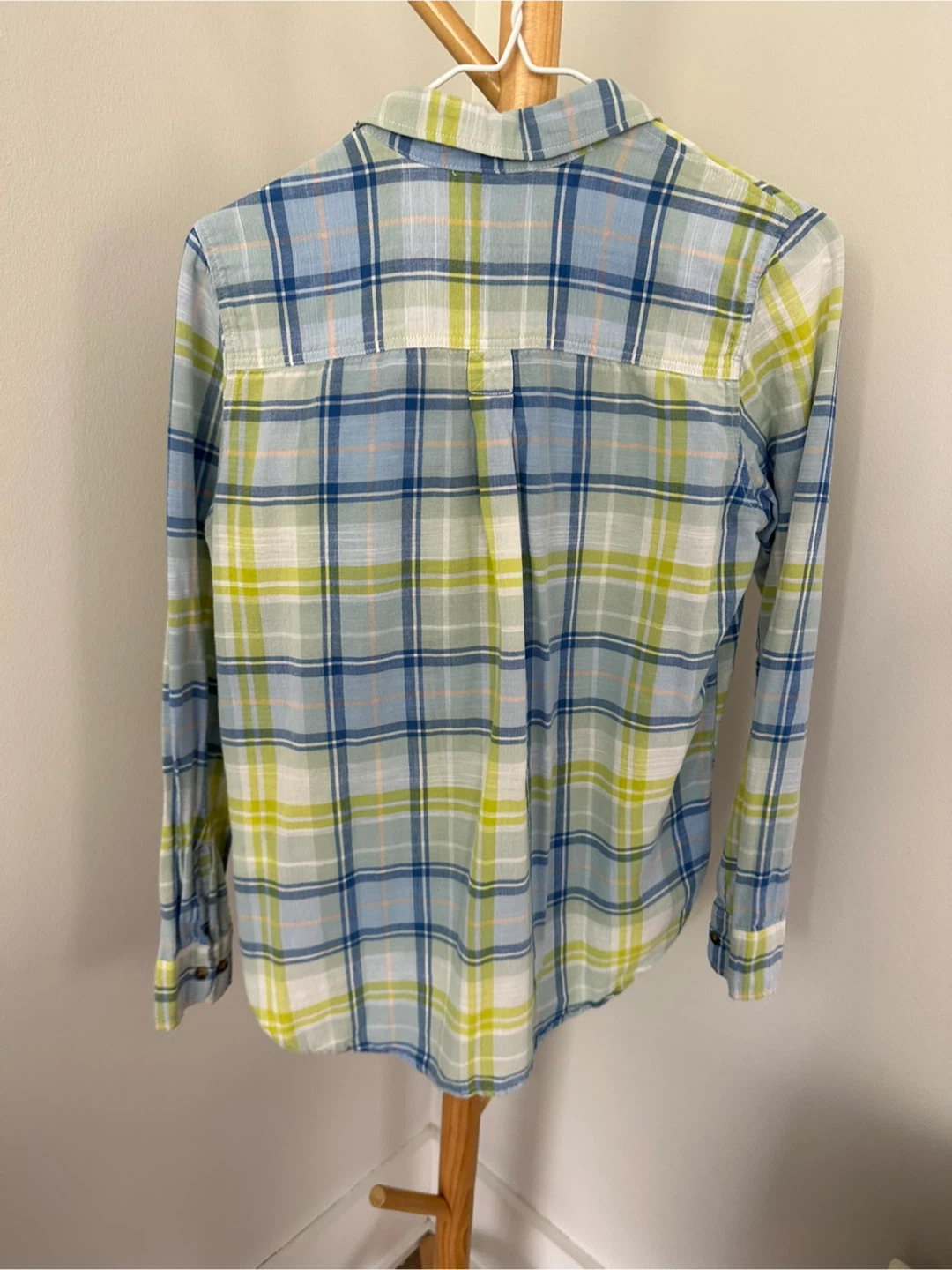 🥕L.O.G.G. Plaid Button-Up Shirt - photo 2