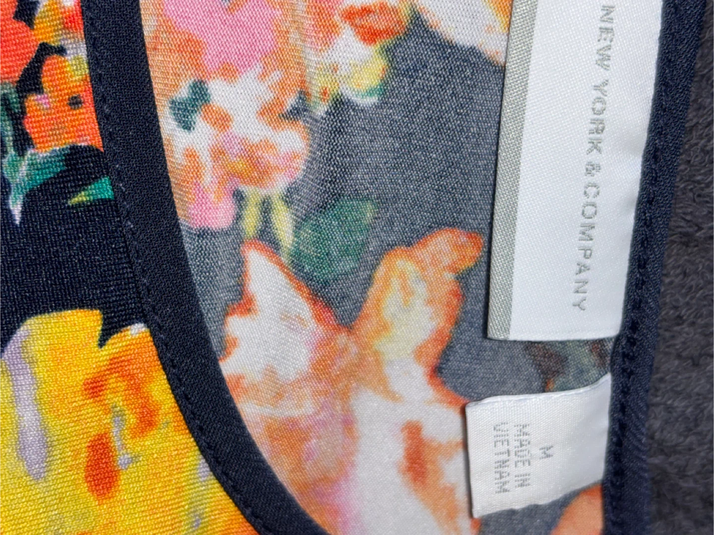 New York & Company Floral Mini Dress