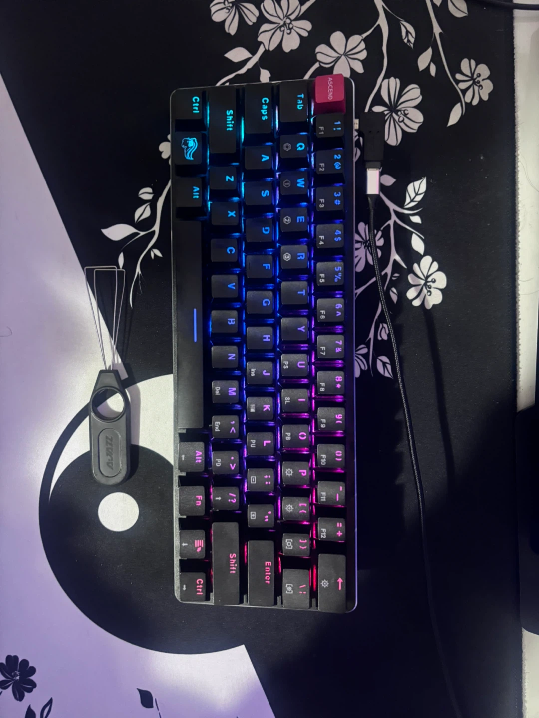 Custom Lubed GMMK 60% Keyboard