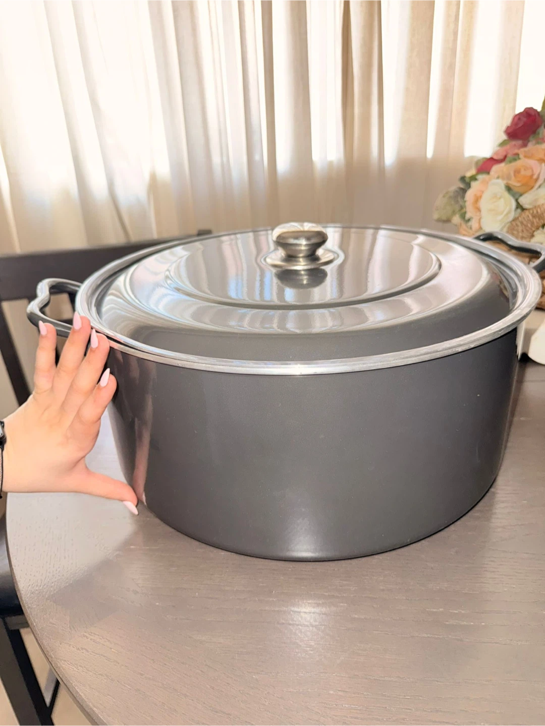 Large Stock Pot with Lid