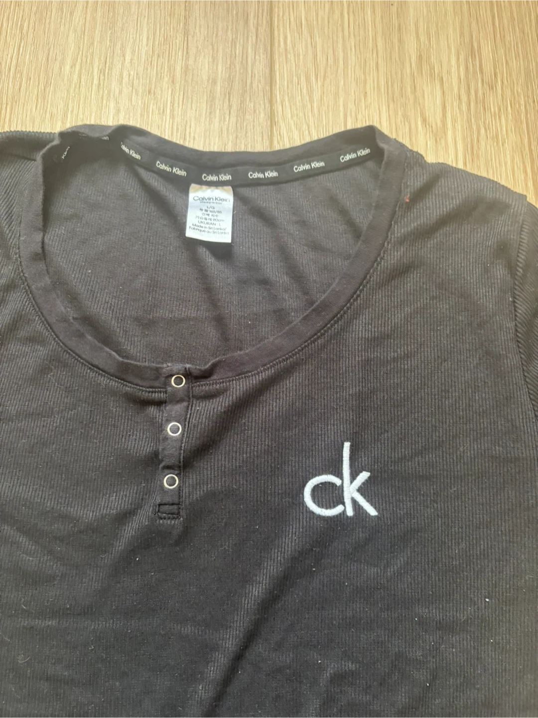 Calvin Klein Black Long Sleeve Top - photo 4