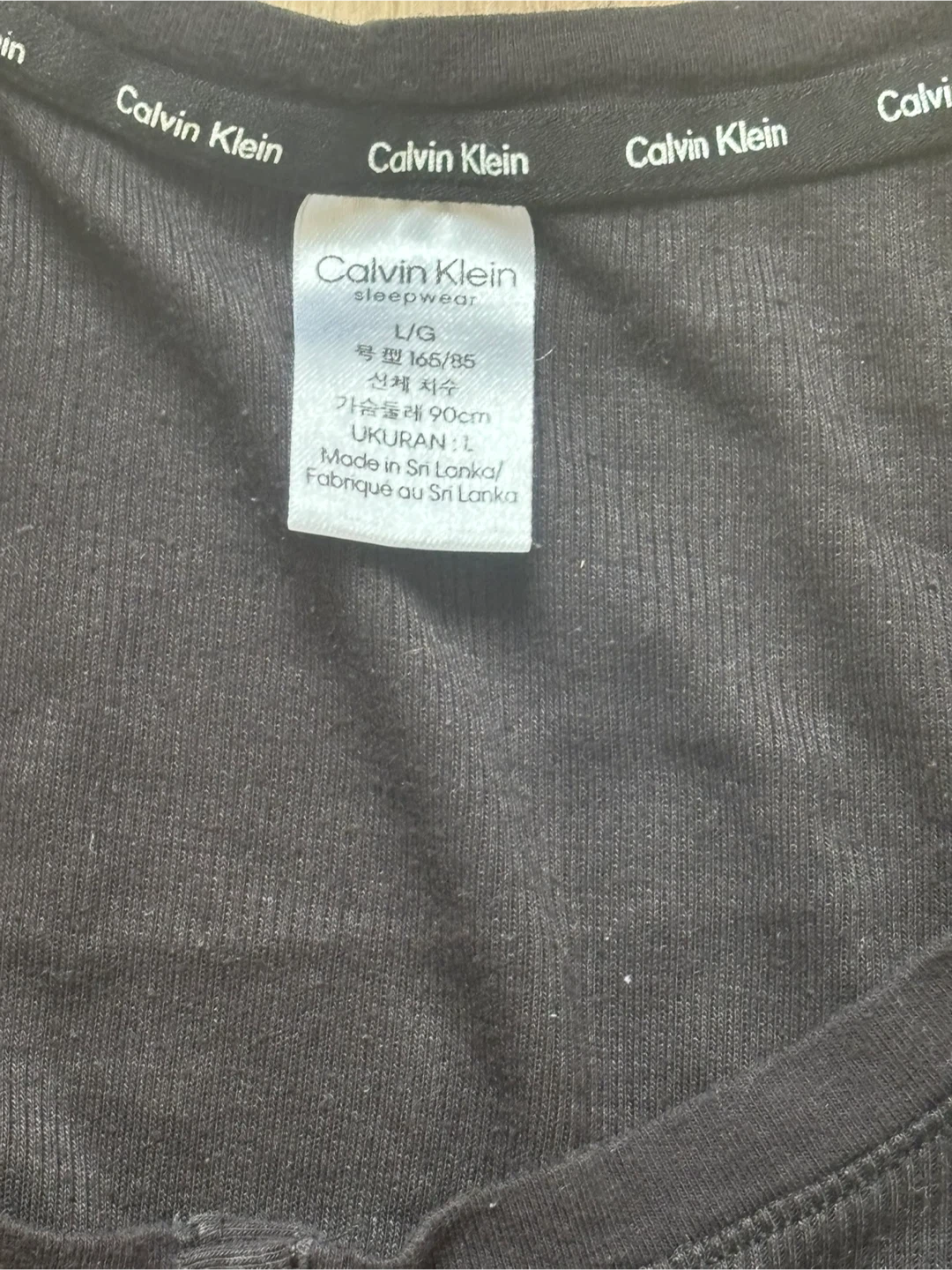 Calvin Klein Black Long Sleeve Top - photo 5
