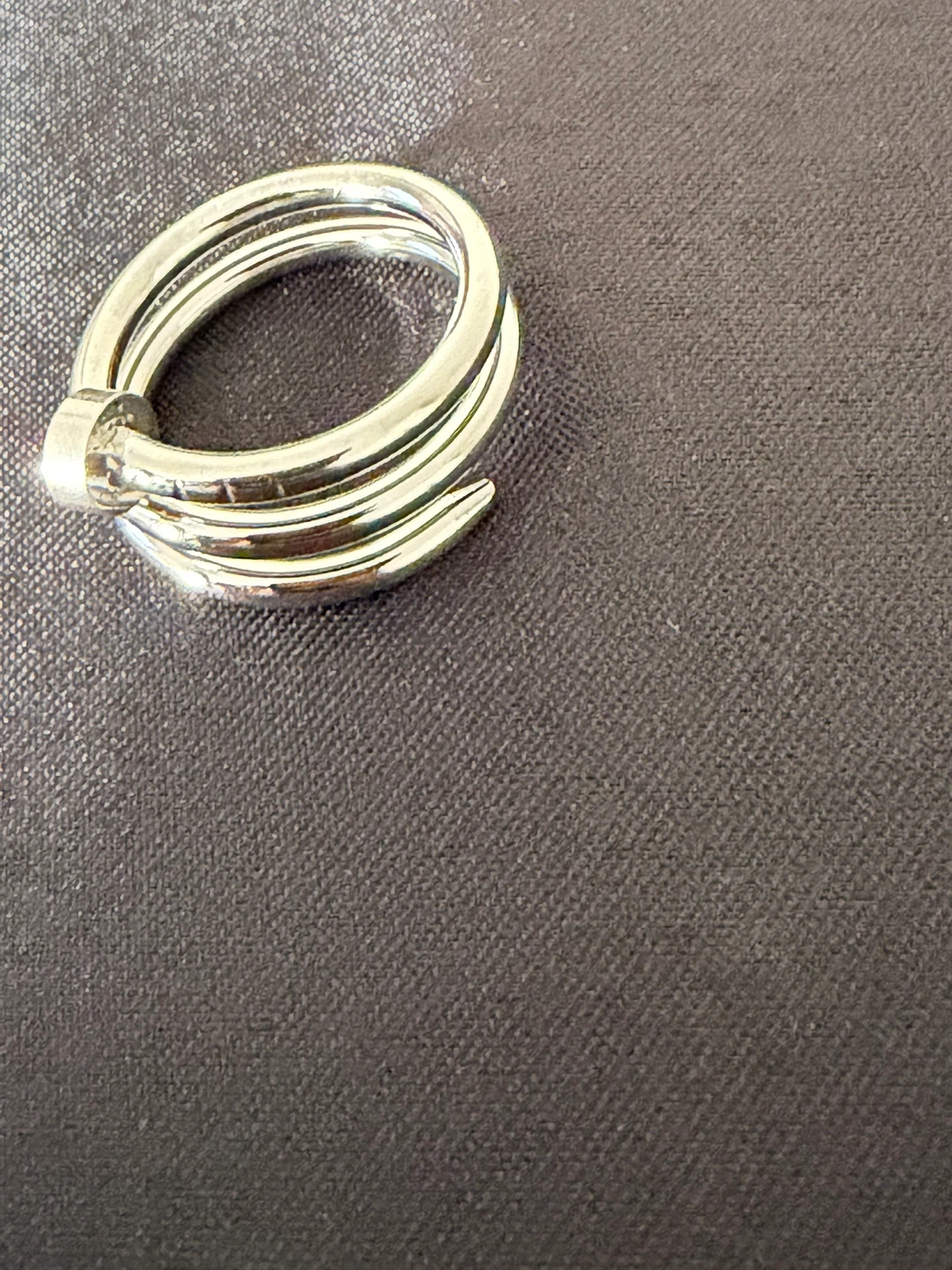 Sterling Silver Nail Ring - photo 4