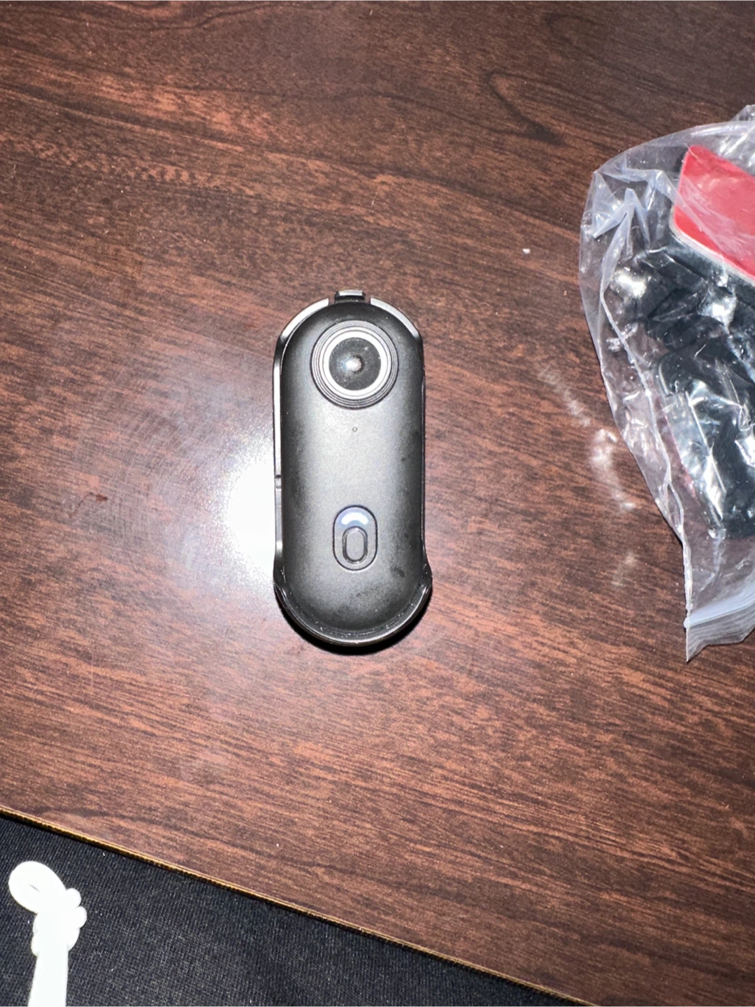 Black Clip-on Wearable Mini Camera