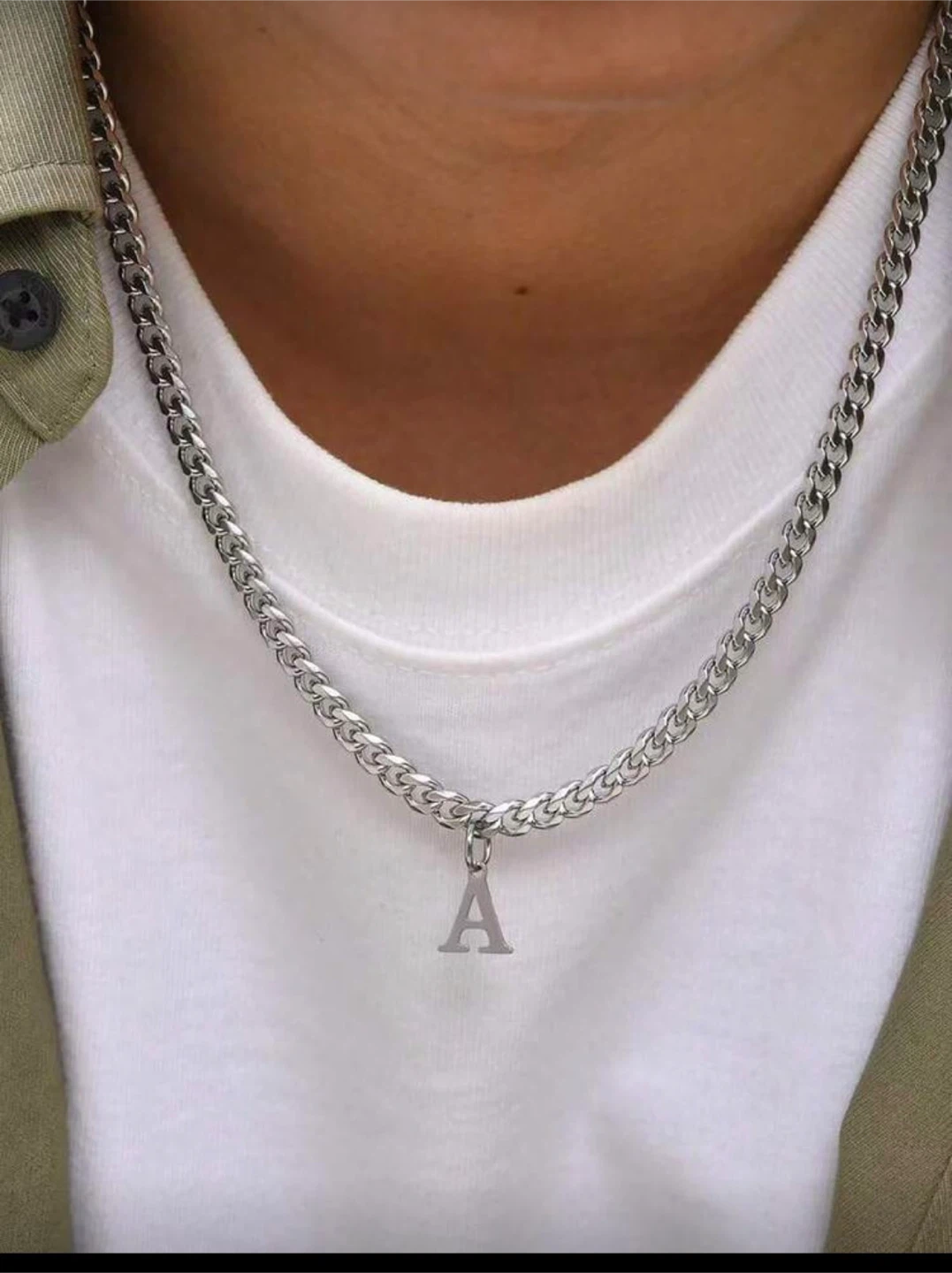 Initial "C” Pendant Necklace - photo 2