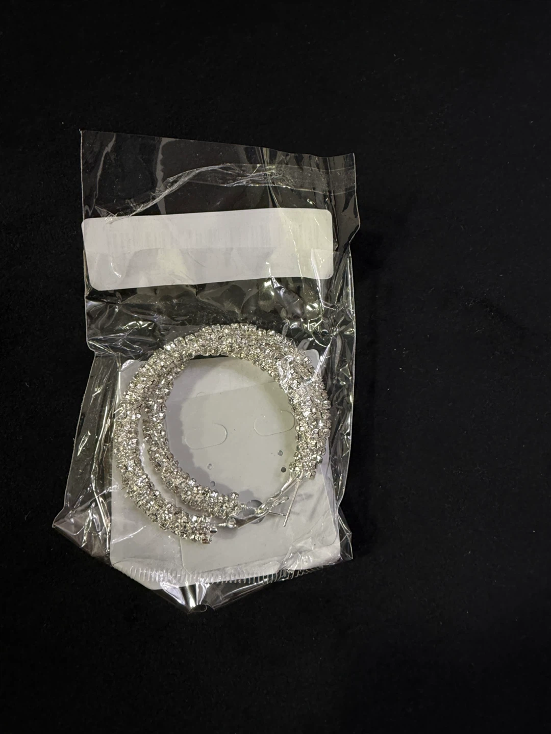Sparkly Hoop Earrings - photo 4