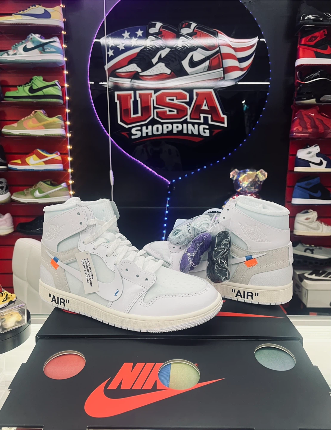 2026 Air Jordan 1 Retro High OG Alaska 9.5 Men 11 Women - photo 4