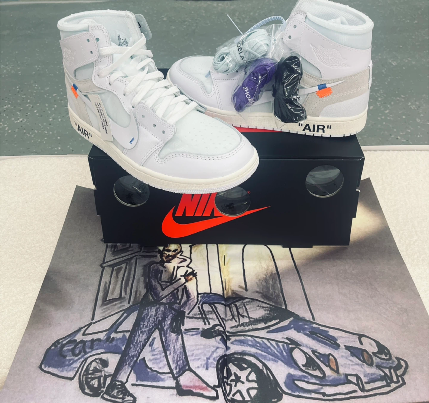 2026 Air Jordan 1 Retro High OG Alaska 9.5 Men 11 Women - photo 2