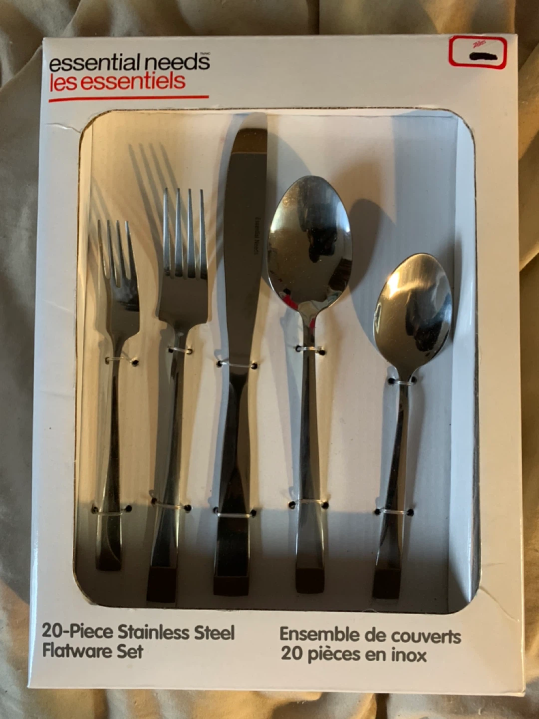 20-Piece Stainless Steel Flatware