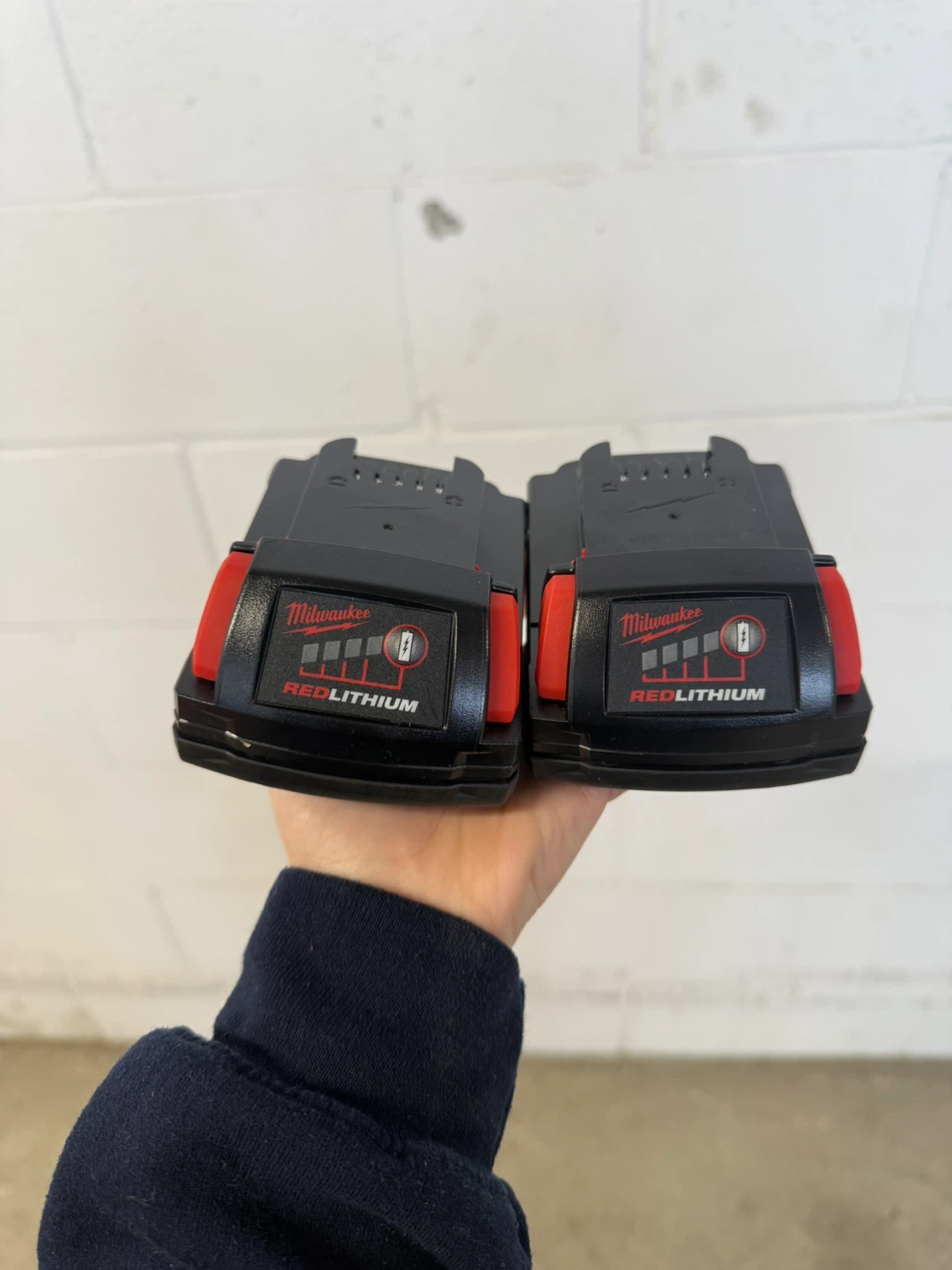 Milwaukee M18 REDLITHIUM CP 1.5Ah Batteries (2-Pack)