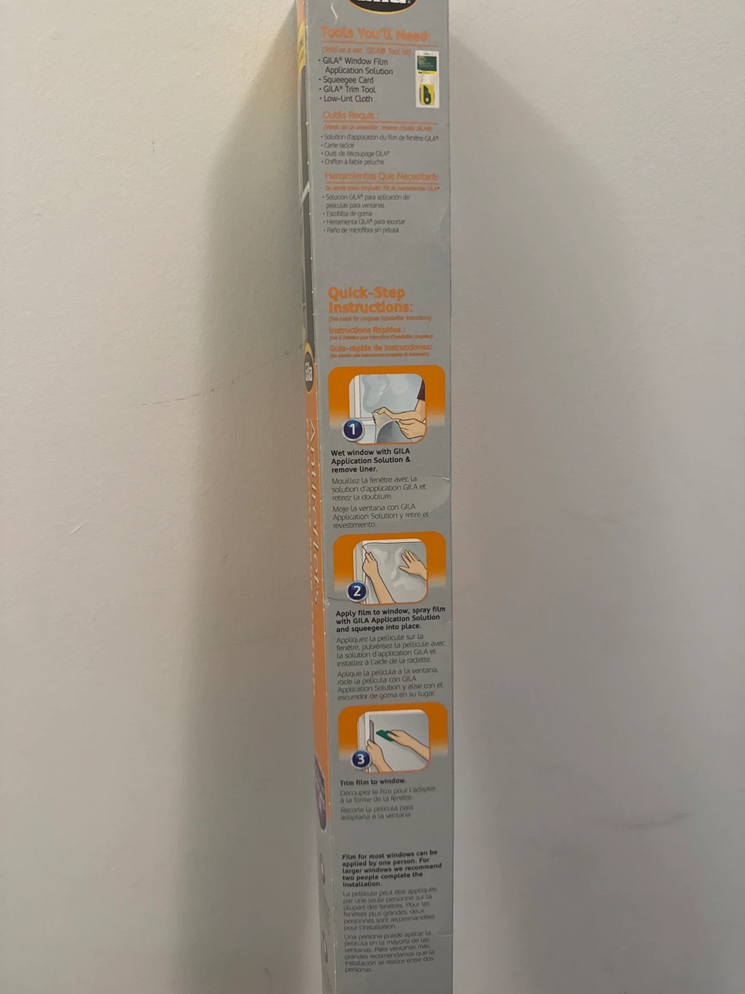 Gila Peel & Cling Window Film - Control del Radiador - photo 3