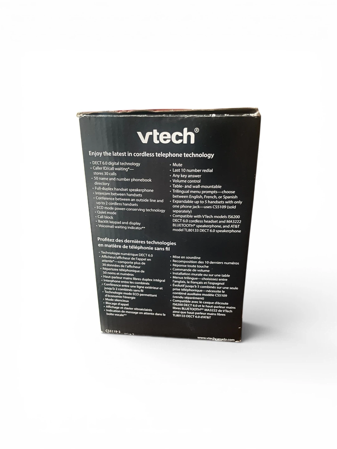 Système de téléphone sans fil VTech 3 combinés - photo 4