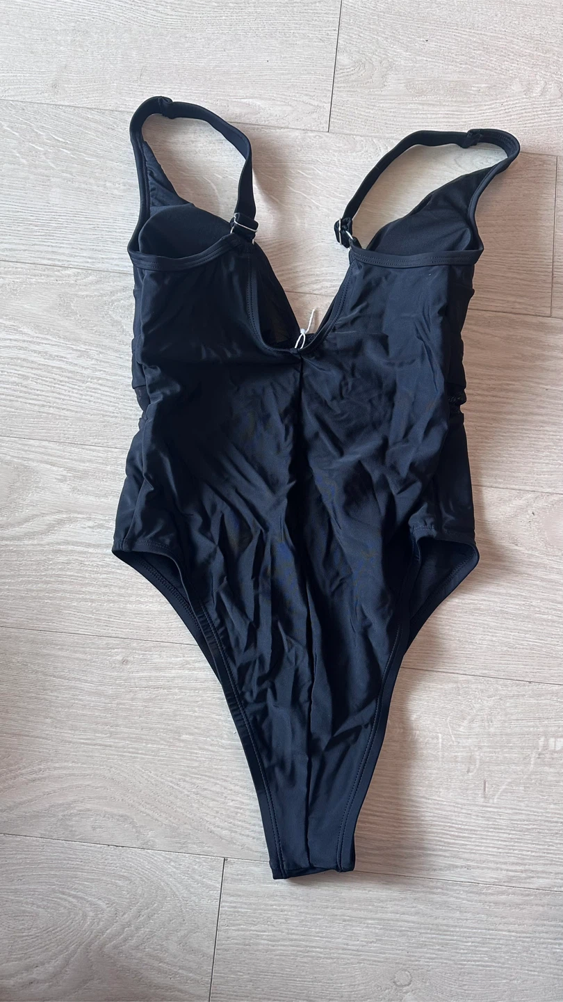Black One-Piece Swimsuit - Size S - New - photo 2